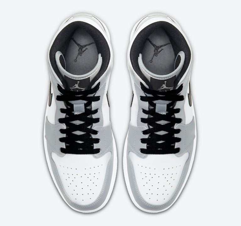 Air Jordan 1 Mid Light Smoke Grey