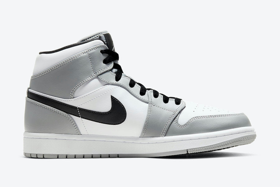 Air Jordan 1 Mid Light Smoke Grey