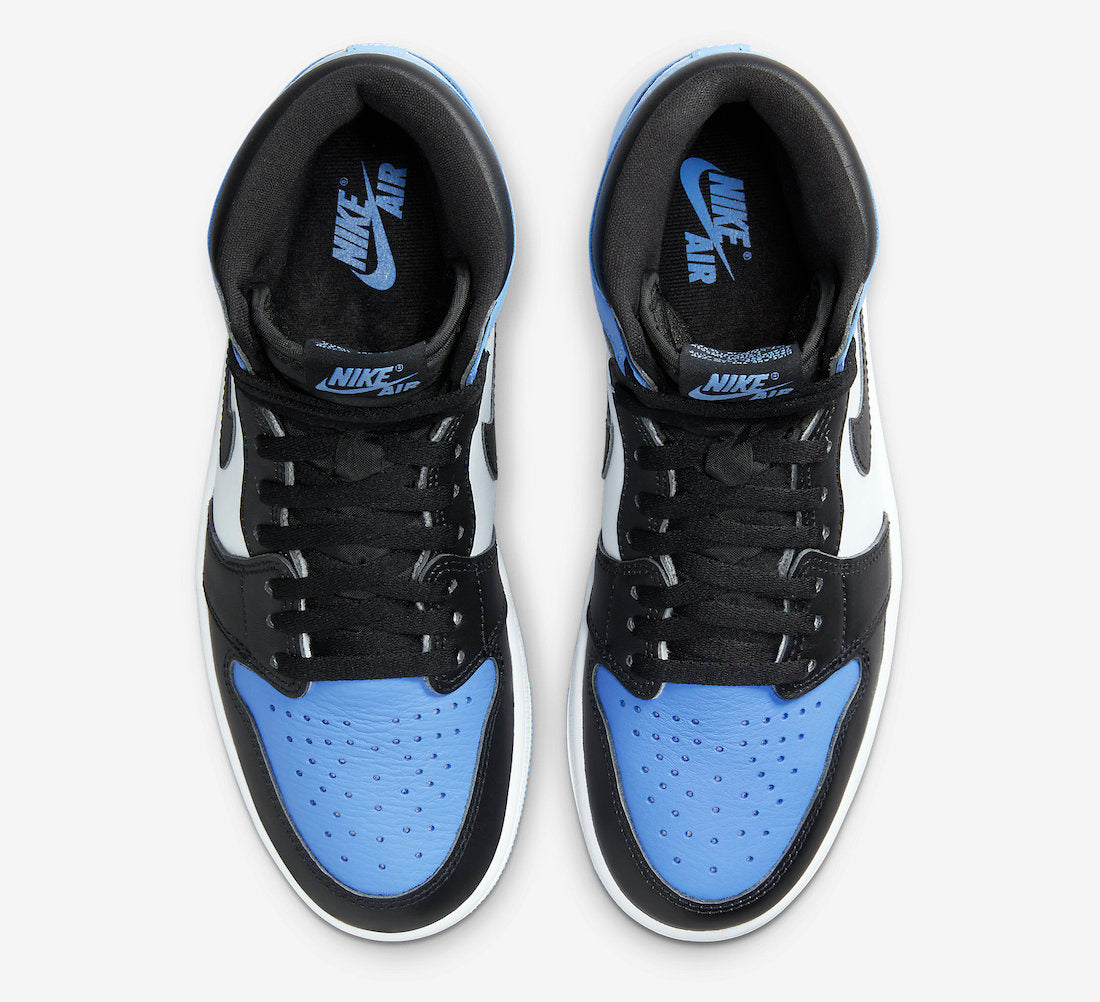 Air Jordan 1 High OG UNC Toe University Blue